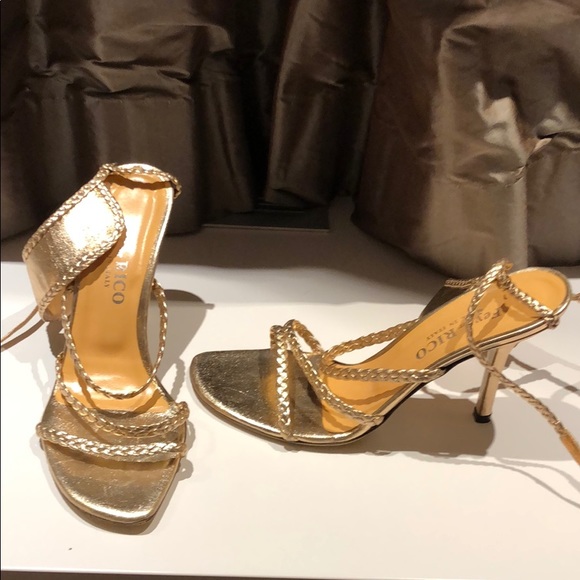 Never worn rose gold heels made in Italy - Picture 4 of 6